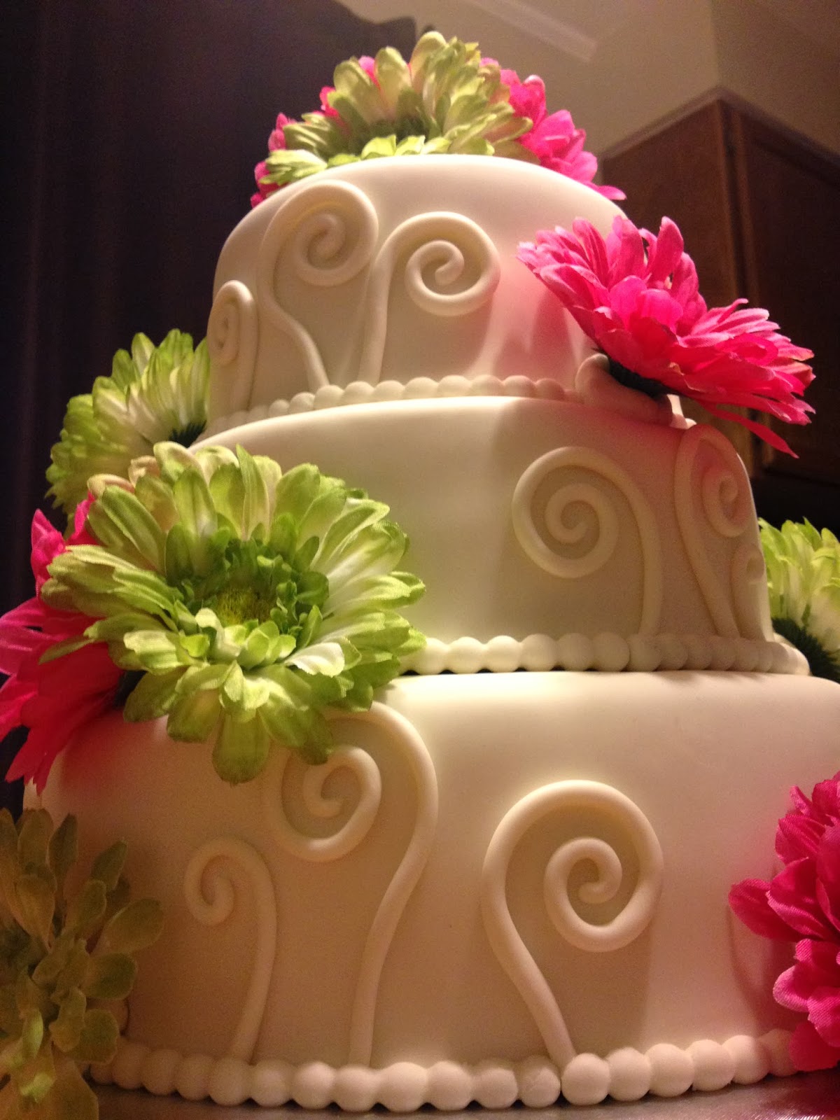 Sugar Love Cake Design: White Baptism Cake
