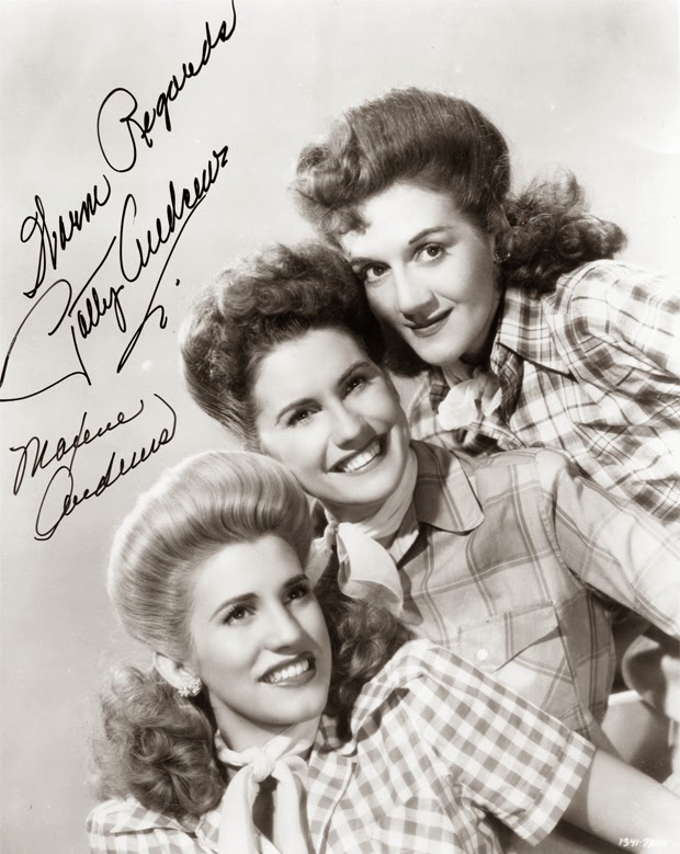 Andrews Sisters Boogie Woogie Bugle Boy (1941) De volta ao retrô