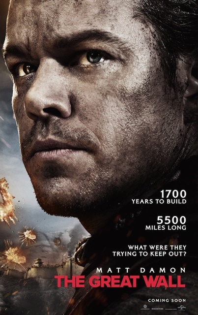The Great Wall, Matt Damon, Zhang Yimou, Tao Tei, action movie, Andy Lau, byrawlins, movie review