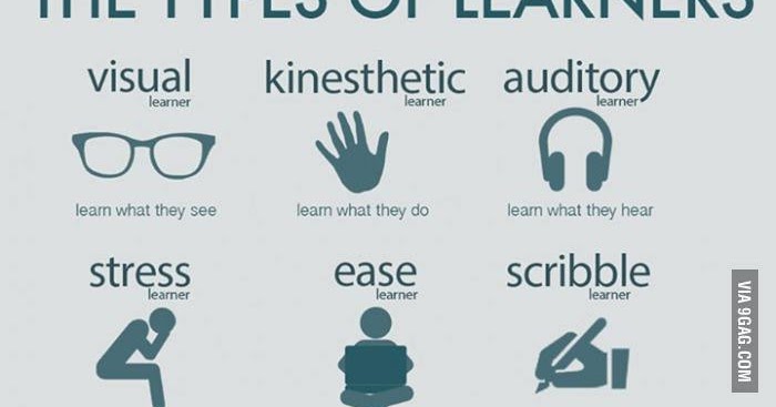 What do we learn about maggie s. Types of learners.