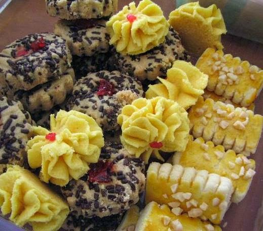-Sihat dan Cantik Semulajadi-: Biskut Raya Simple - Biskut Jejari Coklat