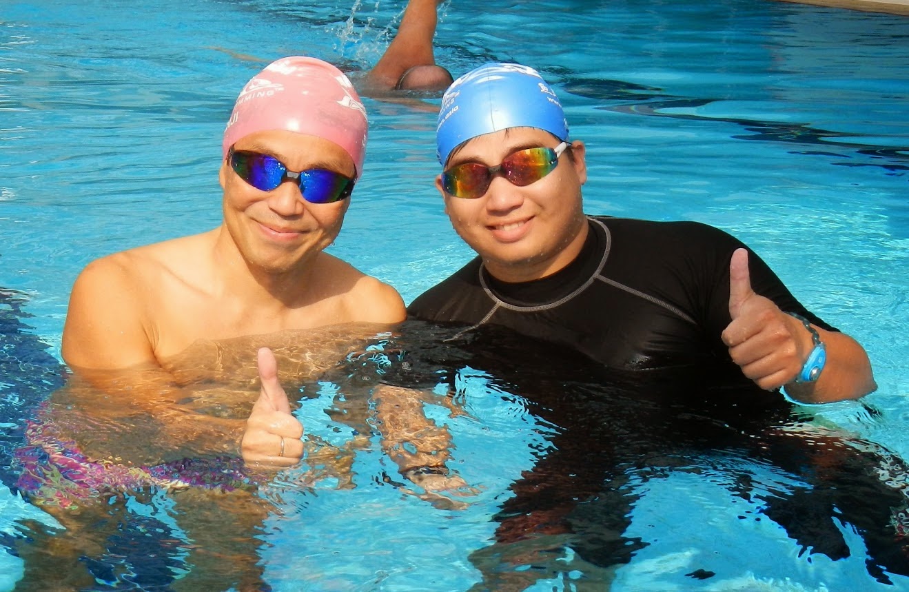 與超級教練竹內經典同步游泳