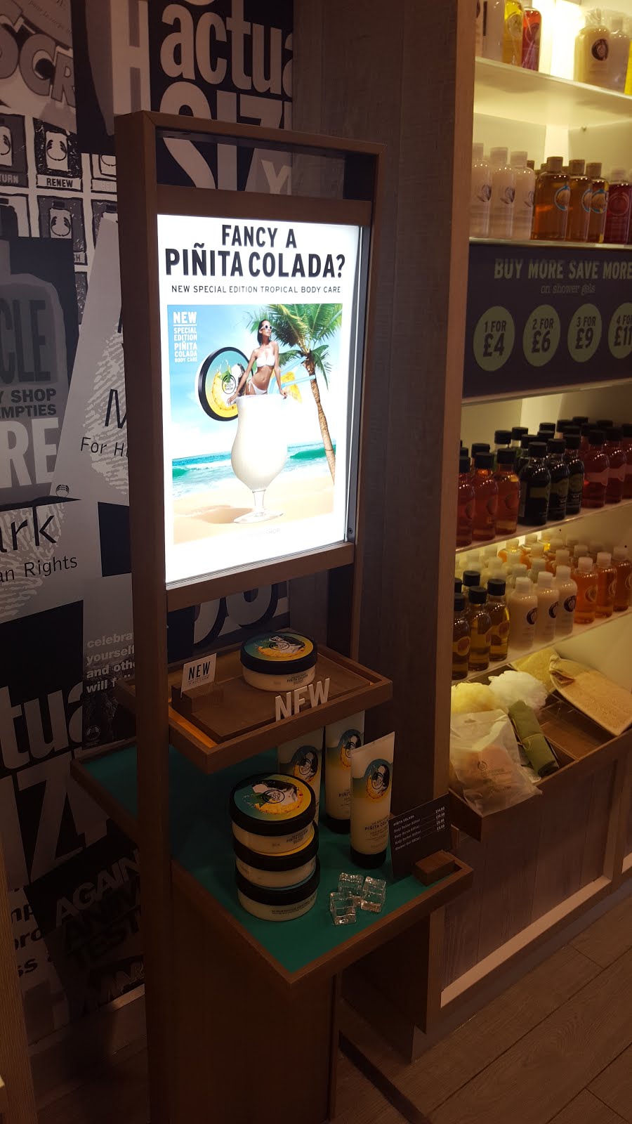 The Body Shop new Pinita pina Colada range