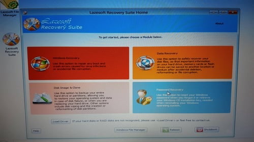 - الآن حذف كلمة المرور Lazesoft - الآن حذف كلمة المرور Lazesoft