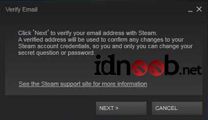 Cara Verifikasi atau Konfirmasi Email Dota 2 Cara Verifikasi atau Konfirmasi Email Dota 2