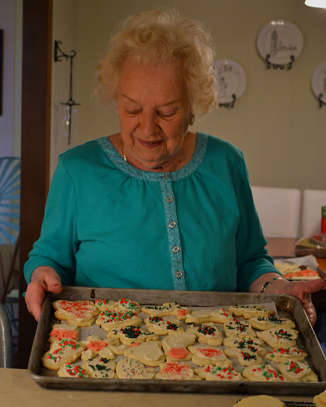 Life is S.O. fine Cutout Cookies with Great Grandma Jean