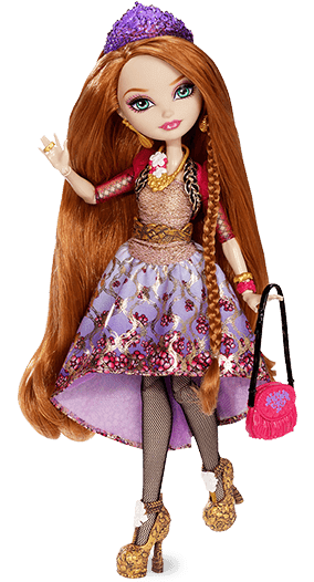Boneca Ever After High Monster High Filha Rapunzel Açucarada
