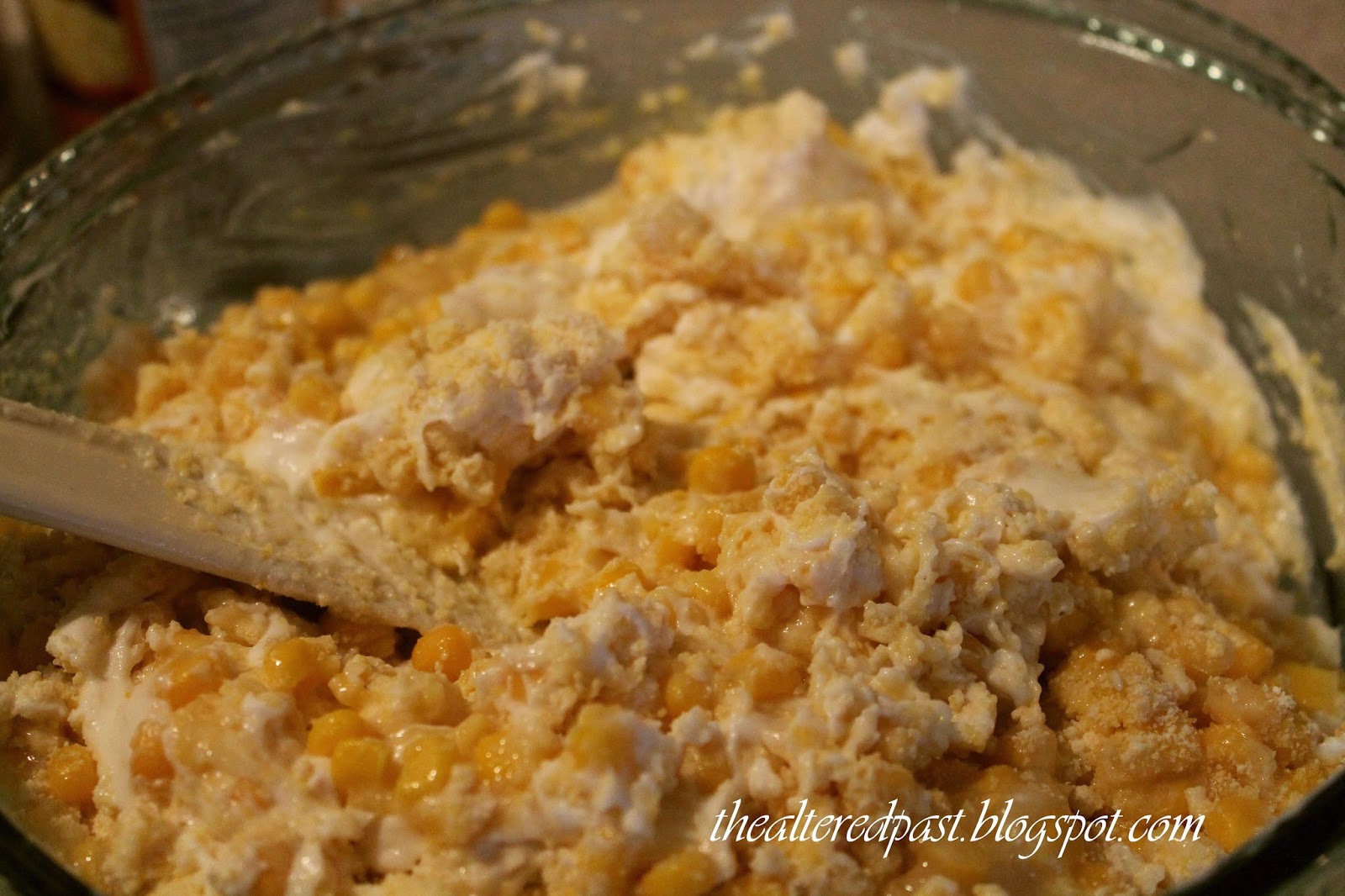 the best corn pudding recipe, the altered past