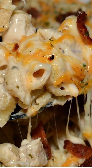 Chicken Bacon Ranch Casserole