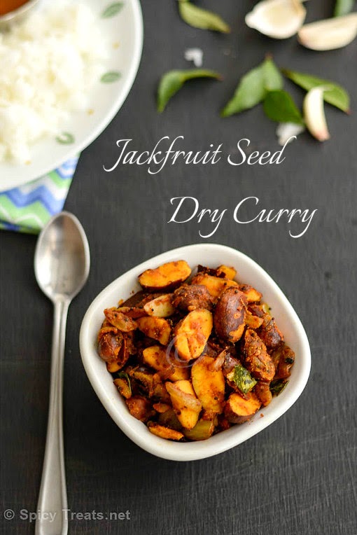 Jackfruit Seed Dry Curry Recipe