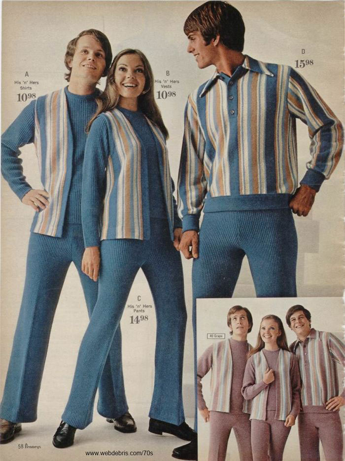 21 Distressed Creation Showing Fashionable Gnashes to Couples in 70s