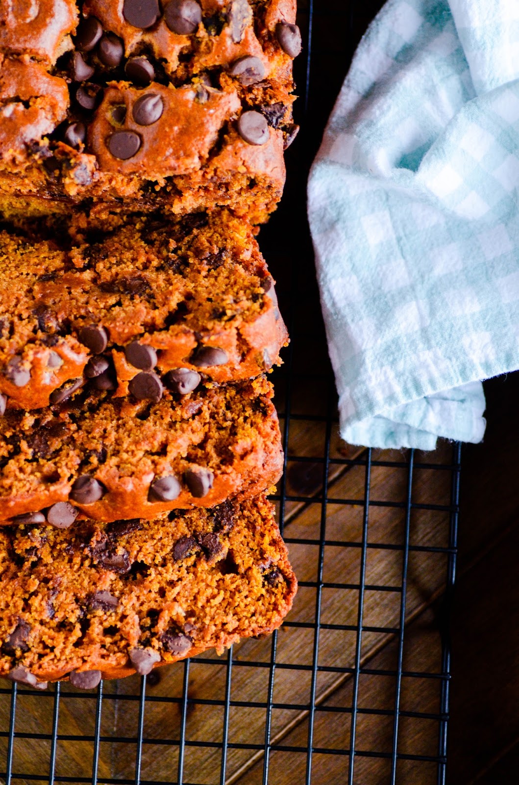 If you love pumpkin bread, this is the recipe you've been searching for. Moist, perfectly spiced, and just the right amount of chocolate chips!