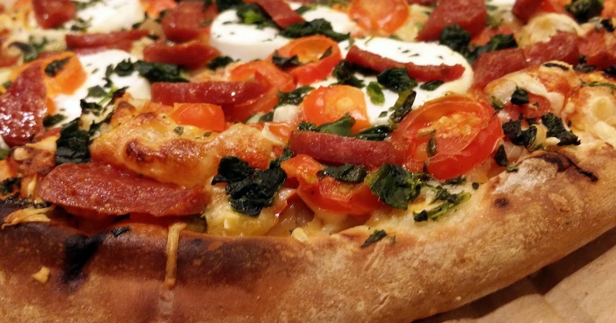 Pizza Quixote Review Specially Selected Stone Baked Pizza Spinach