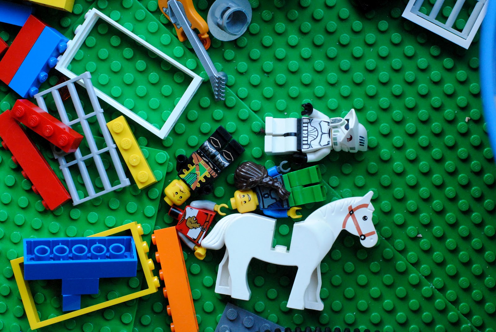 lego top for train table