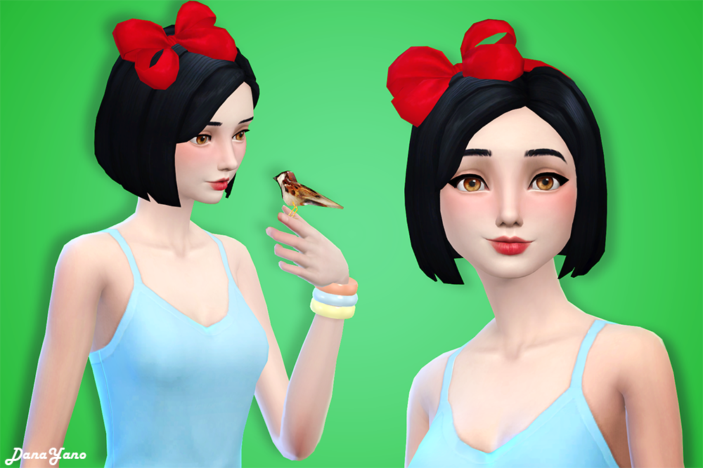 My Sims 4 Blog Snow White By Danayano