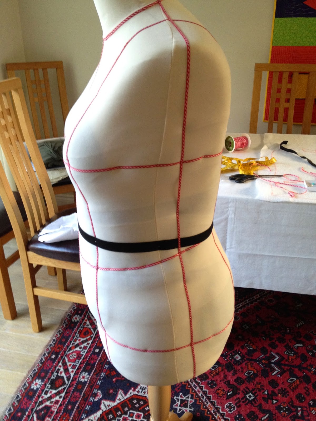 Quilt Me Happy!: Making a custom tailors-dummy