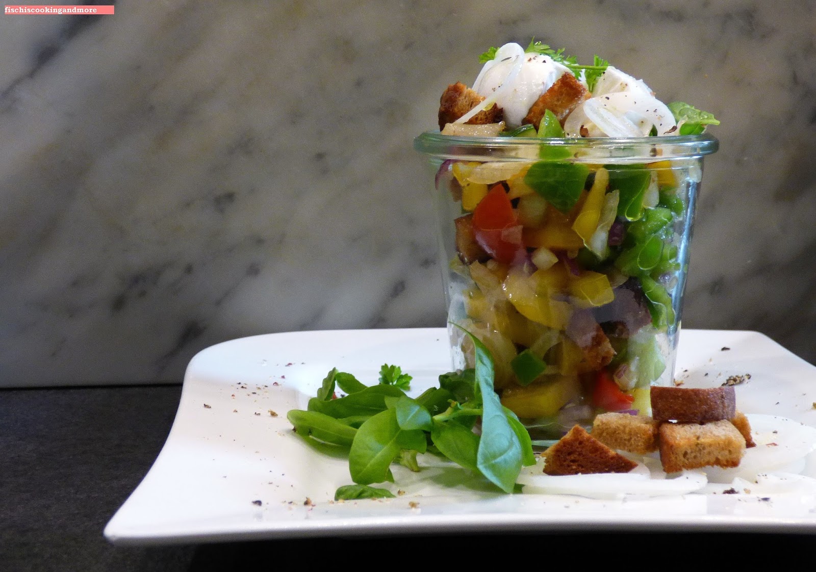 panzanella - toskanischer brotsalat