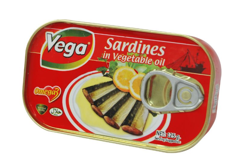 Sardine in Vegetable Oil Product Benefits Frozen Sardine Fish, Frozen