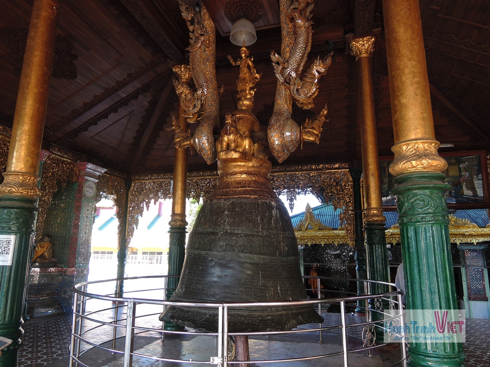Tham quan chùa Swedagon o Yangon