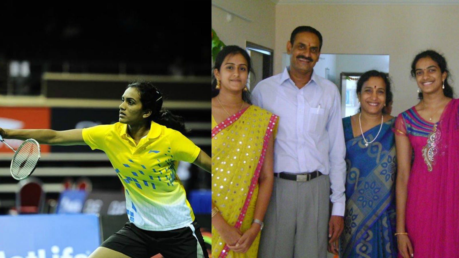 Indian Badminton Player PV Sindhu Fami photo