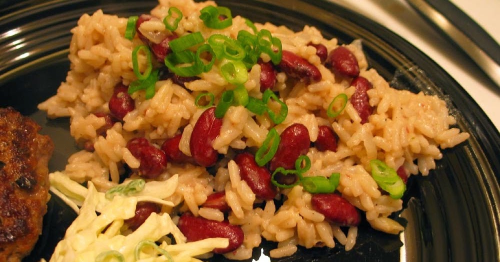 Dawna in the Kitchen Rice and Beans, Jamaican style