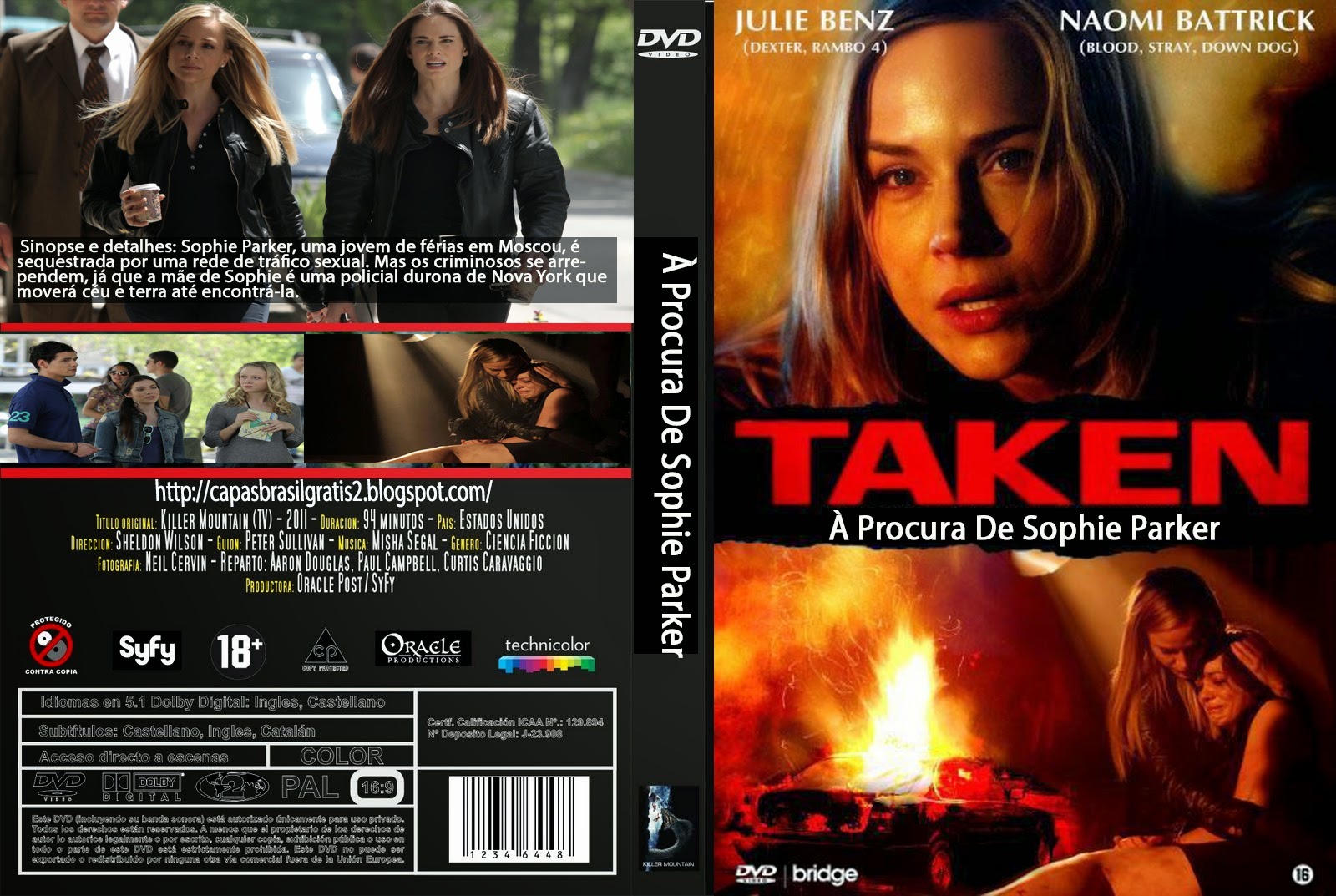Taken à La Recherche De Sophie Parker Capas Brasil Grátis 2: Taken - À Procura De Sophie Parker - DVD Capa