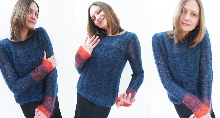 Silent by Kim Hargreaves, knit by Dayana Knits