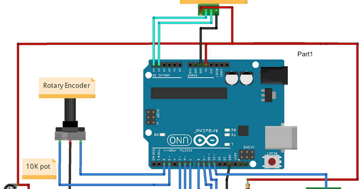 AK2B: Si5351 simple VFO hardware setup