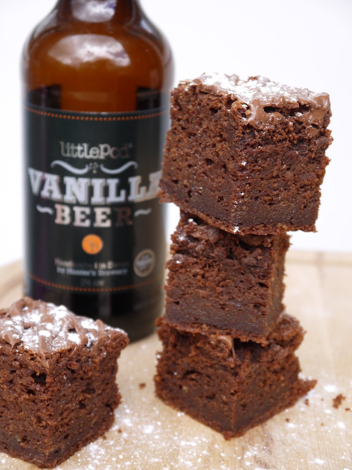The Betty Stamp Vanilla Beer Brownies Recipe Little Pod