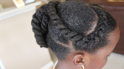 BACK TO SCHOOL HAIRSTYLE | PROTECTIVE STYLE | NATURAL HAIR for GIRLS DISCOVERINGNATURAL