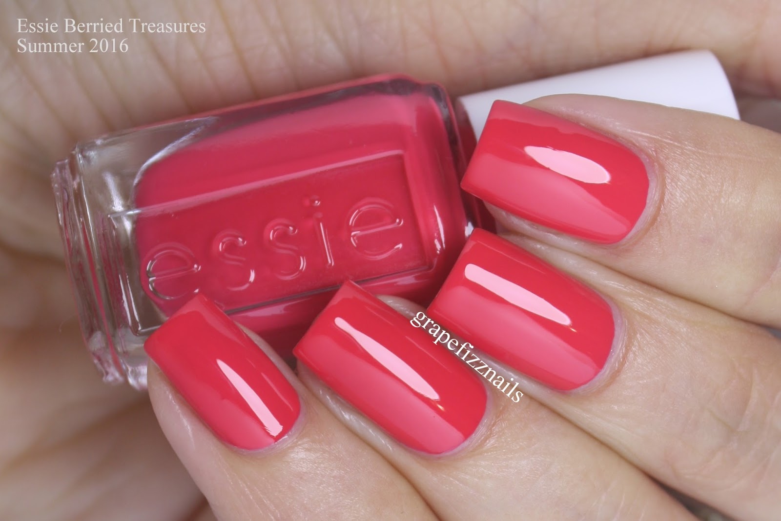 Grape Fizz Nails Essie Summer 2016 Collection