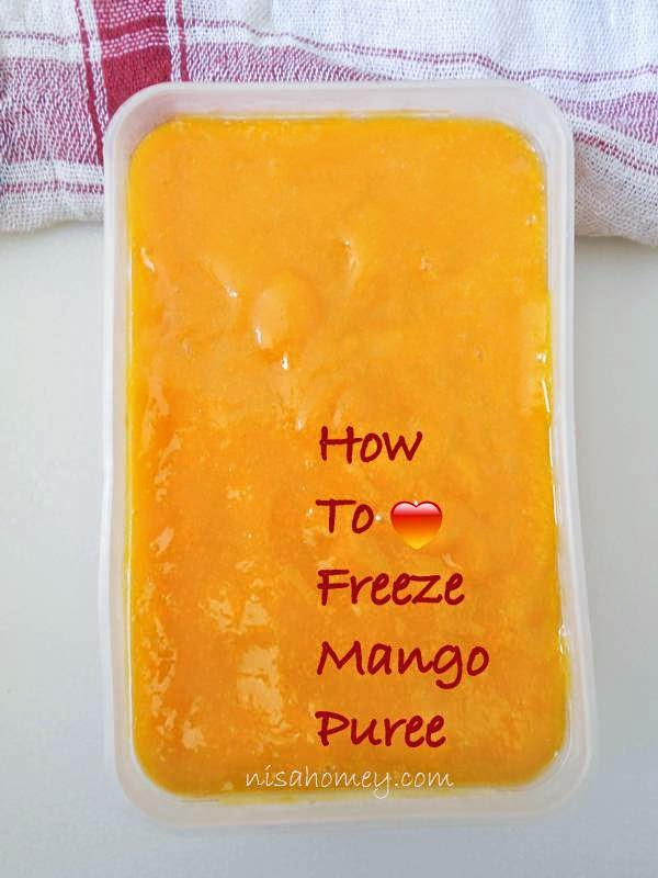 How To Freeze Mango Puree