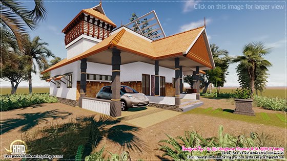 Traditional home Kerala