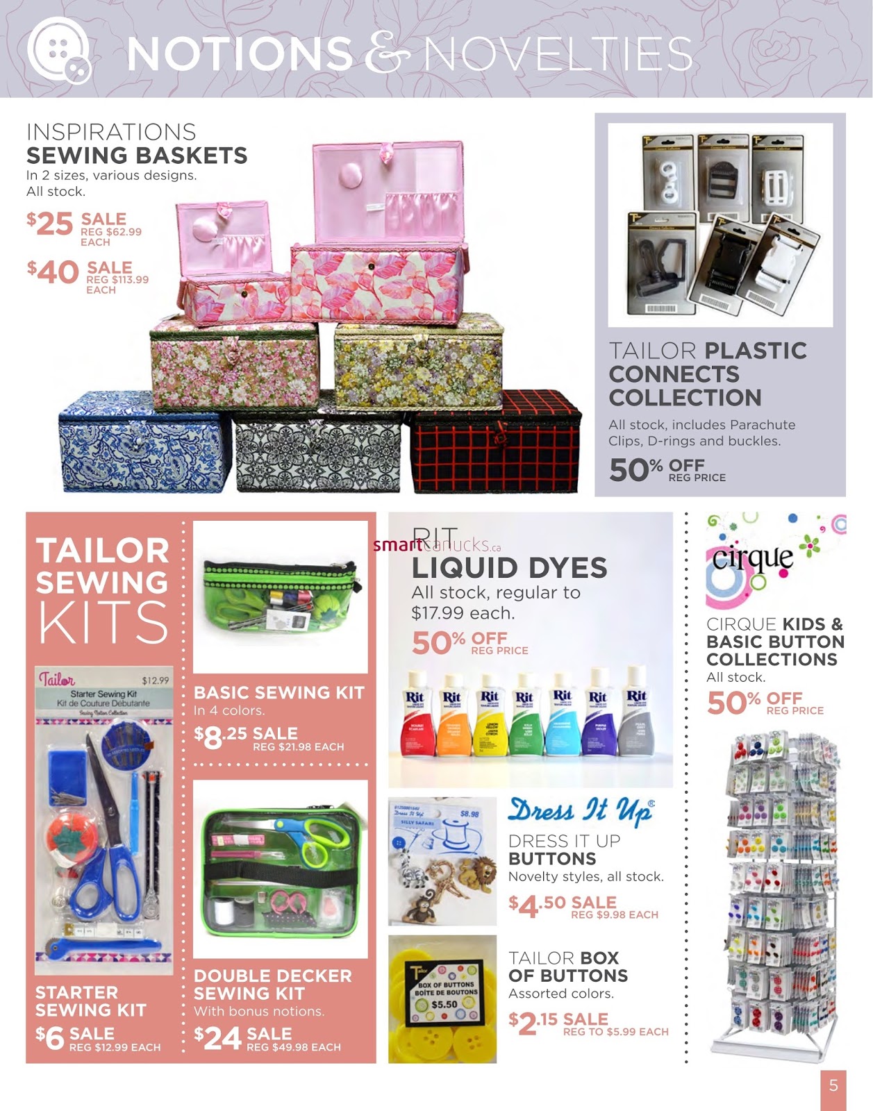 fabricland flyer april 2 27 2018 weekly flyers canada fabricland flyer
