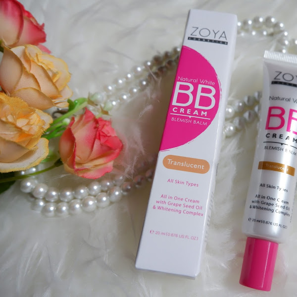 Review and First Impression BB Cream Zoya Translucent