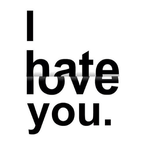 Hate-Love emoticon