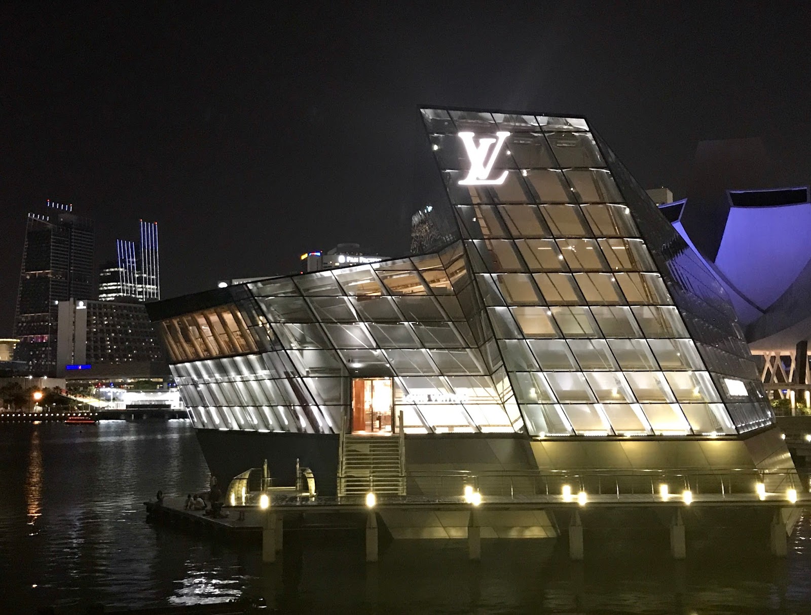 A night at the Louis Vuitton Maison