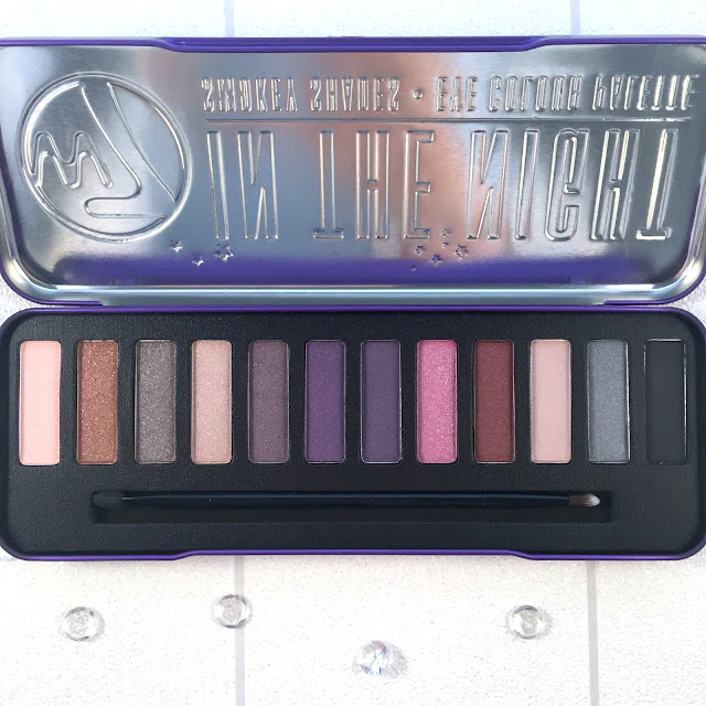 W7 Cosmetics In The Night Palette