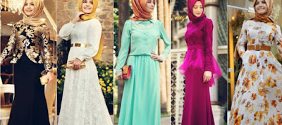 Desain Busana Muslim Bahan Brokat Desain Busana Muslim Bahan Brokat