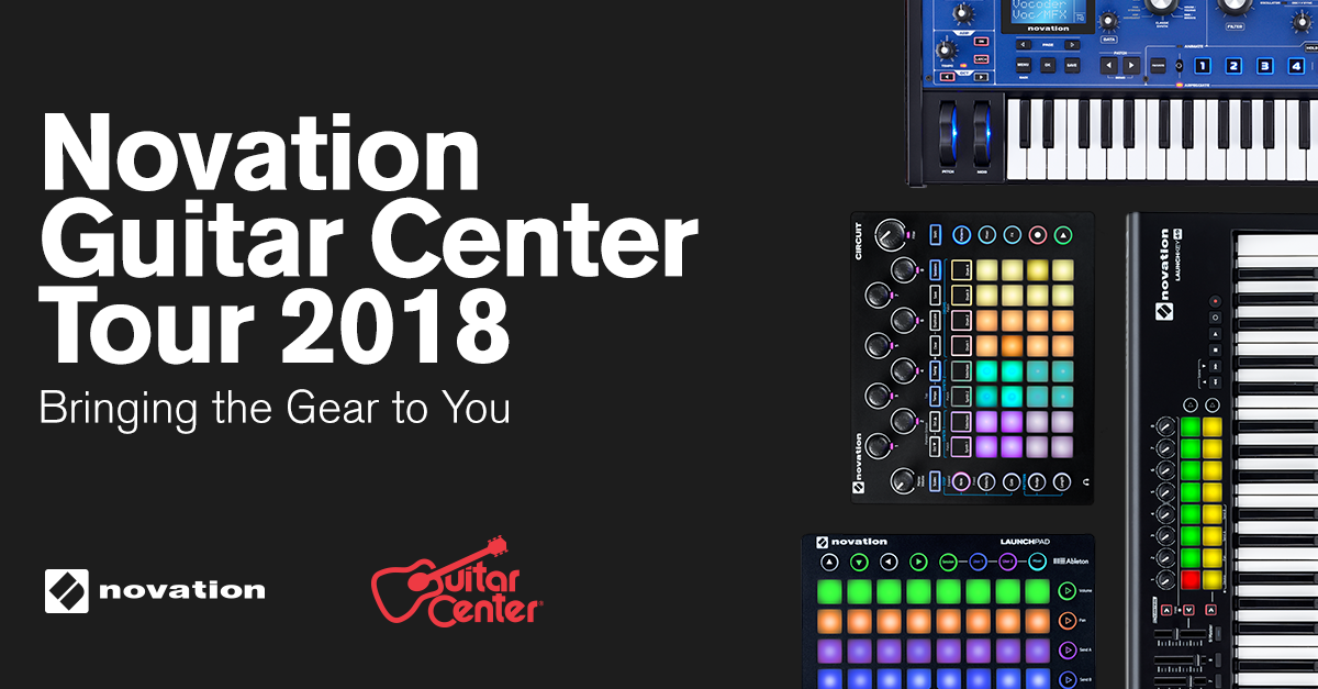 MATRIXSYNTH Novation Events Coming to a Guitar Center Near You