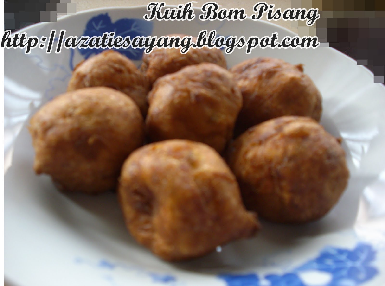 Resepi Kuih Bom Pisang / Resepi Kuih Bom Pisang / Ambil sejemput doh
