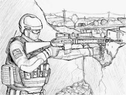 coloring sniper military pages war veterans mk12 spr drawing soldier printable deviantart graw ii memorial different recognition