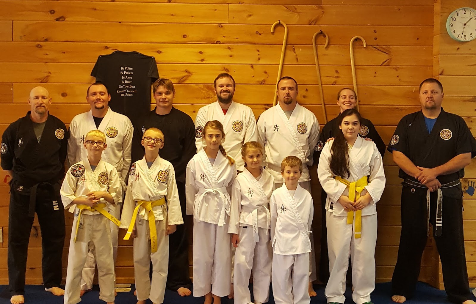 Martial Arts students participate in belt promotions in Mansfield