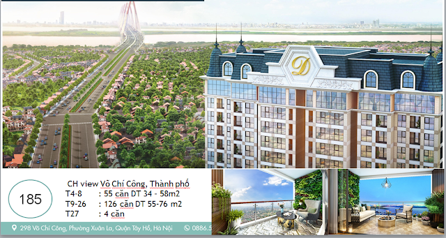 Thiết kế và kiến trúc tòa Phú Thanh dự án D' ELDORADO II Tây Hồ Thiết kế và kiến trúc tòa Phú Thanh dự án D' ELDORADO II Tây Hồ