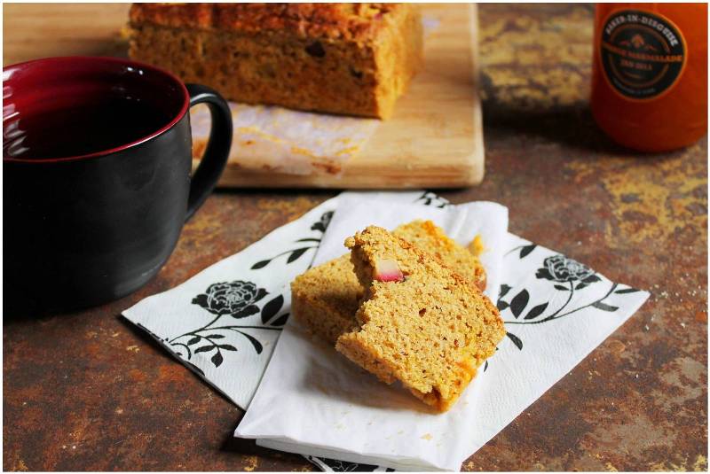 Baker in Disguise Whole Wheat Apple And Marmalade Cake