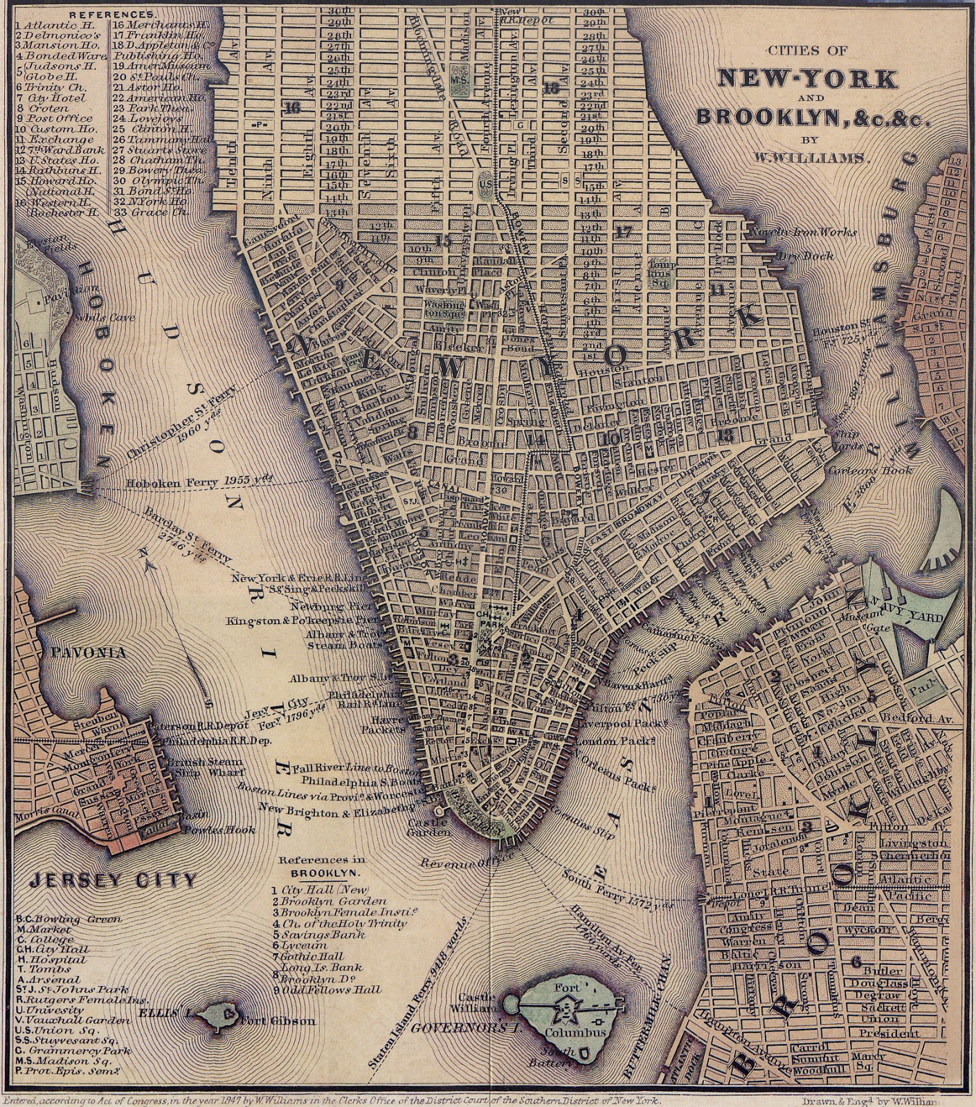 Random Notes Geographer At Large The Man Who Mapped Manhattan