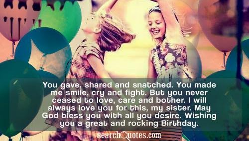 Birthday Wishes Sister Birthday Wishes Sister