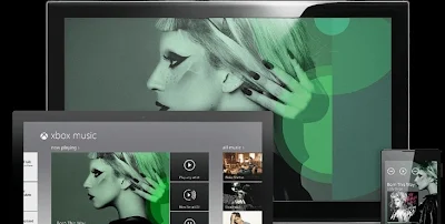 MS Xbox Music, Interface
