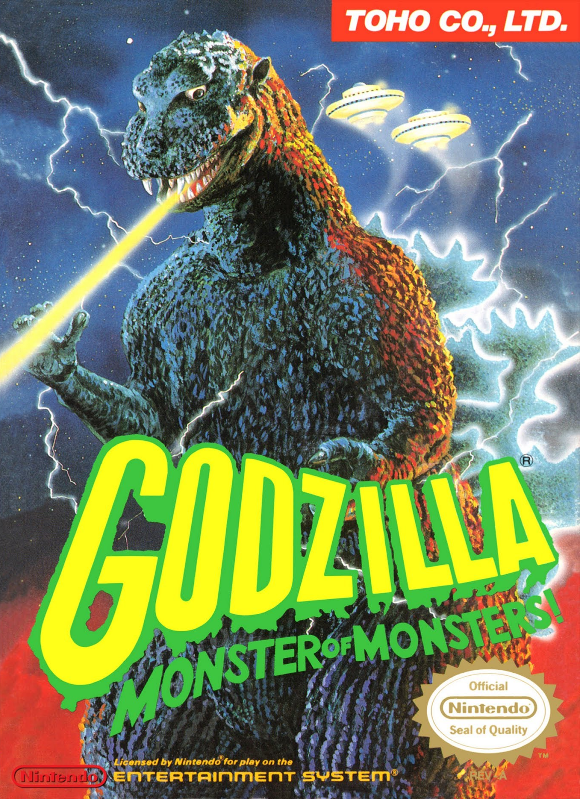 Chris' Blog: Godzilla NES and it's love for the obscure characters