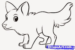 wolf draw simple grey animal step kaiser singapore